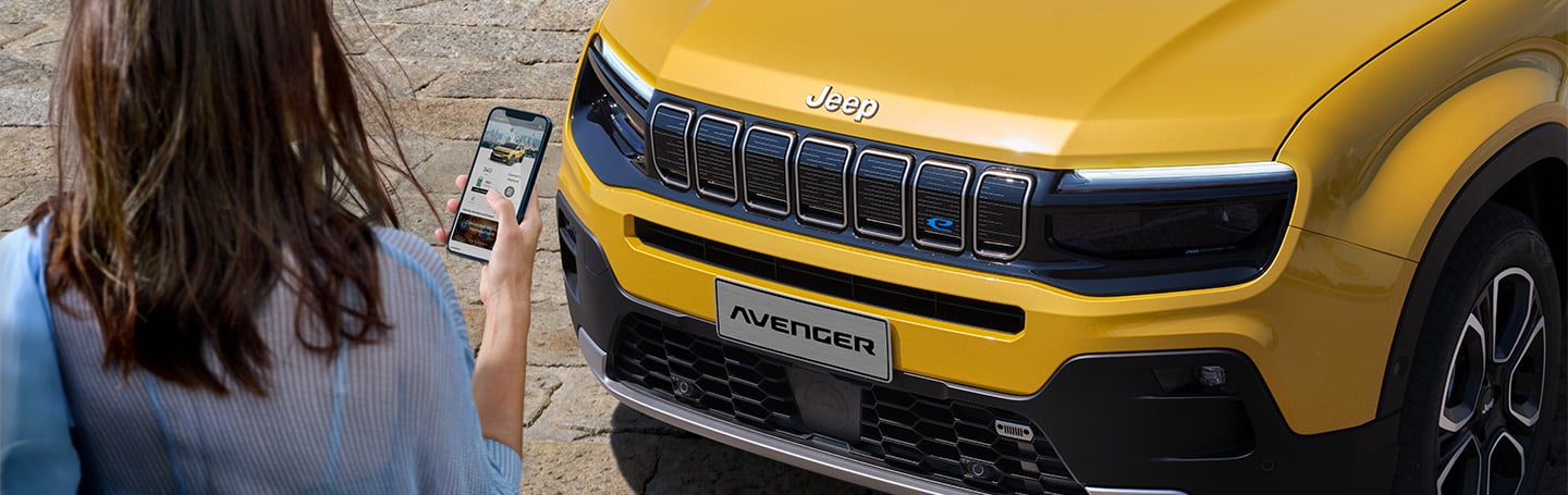 Image showing the Jeep Avenger face