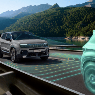 Image showing the Jeep Avenger Altitudes adaptive cruise control