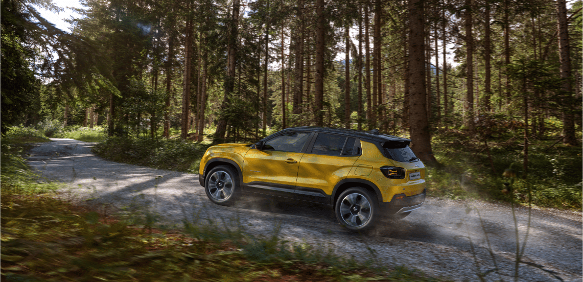 Image showing the New Jeep Avenger offroad